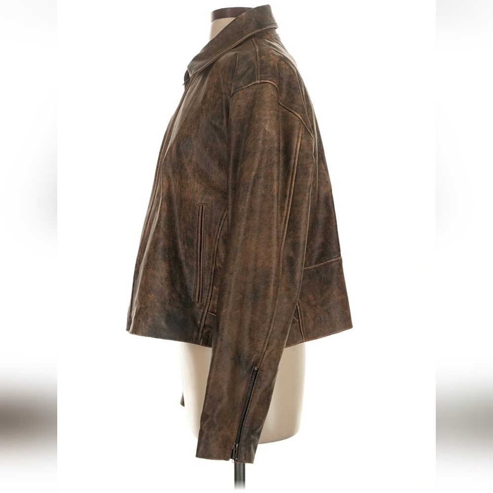 Rebalance Leather Jacket‎ Small - Picture 4 of 8